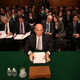 Former Equifax CEO Richard Smith prepares to testify before the Senate Banking, Housing and Urban Affairs Committee. Photo: Getty